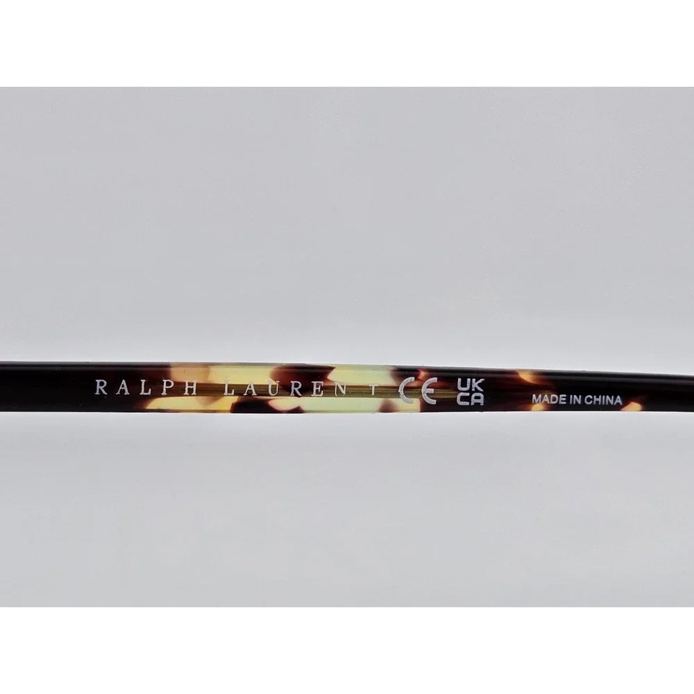 Polo Ralph Lauren Eyeglasses Unisex 50-21-145 Shiny Milky Yellow Havana - New
